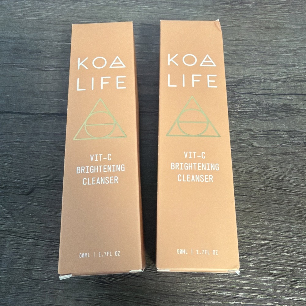 Koa Life‎ Vitamin C Brightening Cleanser 2 Pack 50mL Each